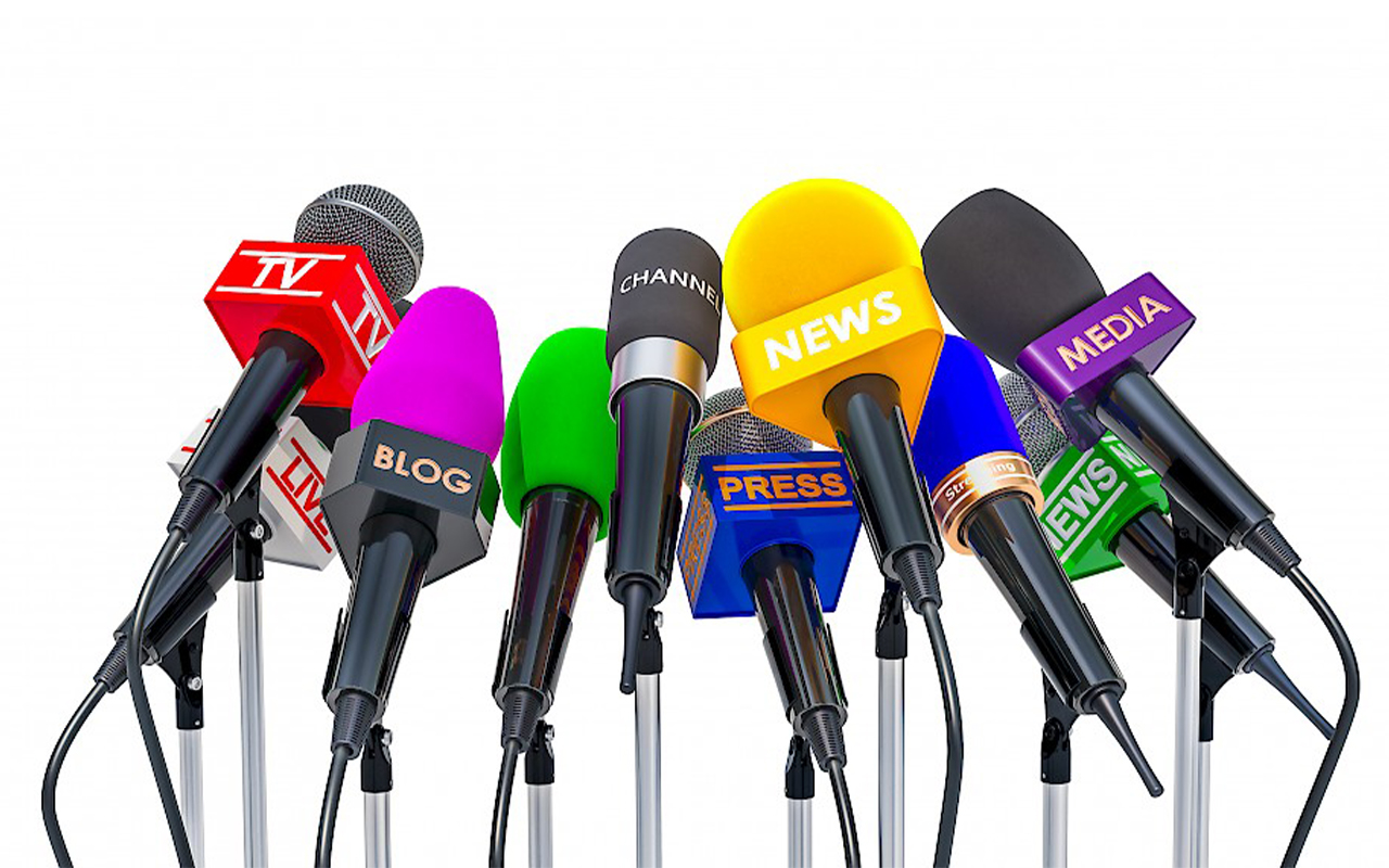 10 microphones on a white background