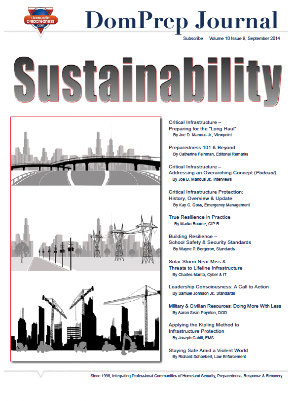 September 2014 journal cover Sustainability